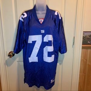 NFL EQUIPMENT AUTHENTIC GIANTS JERSEY